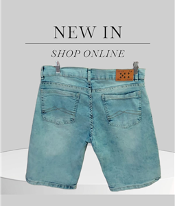 Bermuda  Jeans claro  masculina