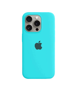 Capinha iPhone 15 Pro em Silicone Aveludado Diversas Cores